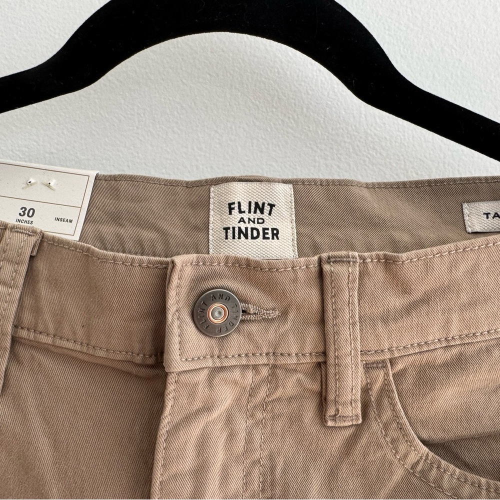Men's Tan Flint and Tinder Tapered Pant